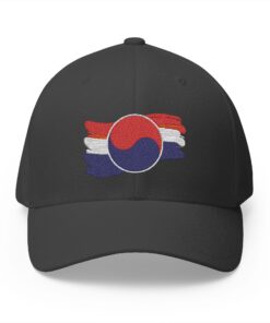 Taegukki Cap - Stylish Closed-Back Structured Hat for Faith and Everyday Wear