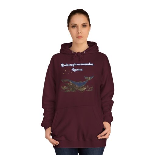 Blue Whale Unisex College Hoodie - Image 44