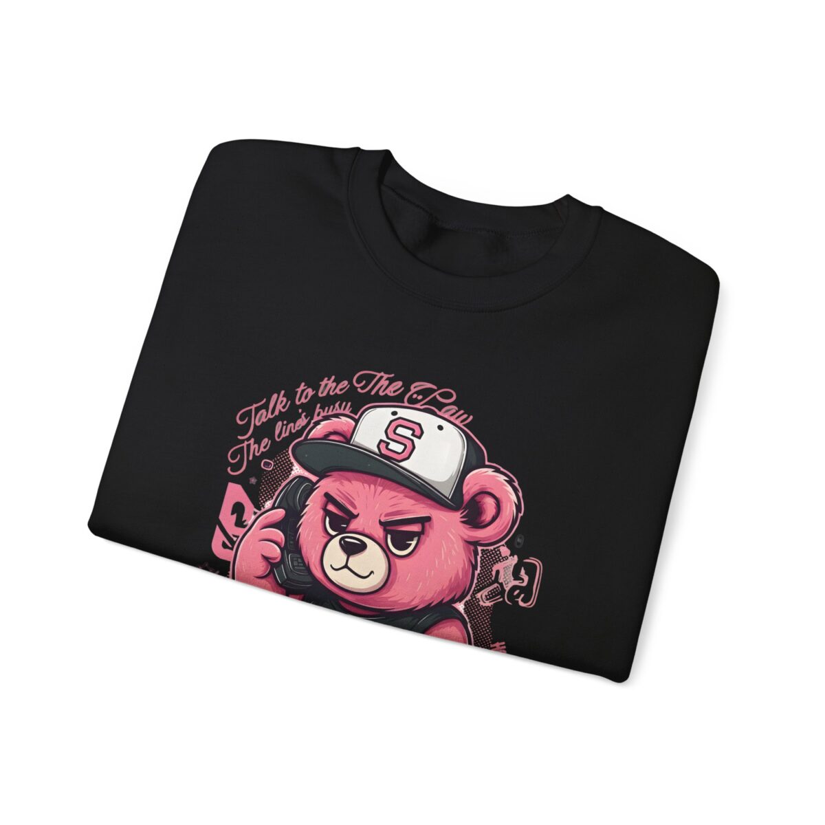 Talk to the Paw Unisex Heavy Blend™ Crewneck Sweatshirt - Image 3