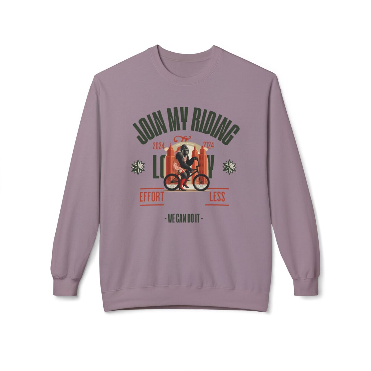 Join My Riding? Unisex Midweight Softstyle Fleece Crewneck Sweatshirt - Image 33