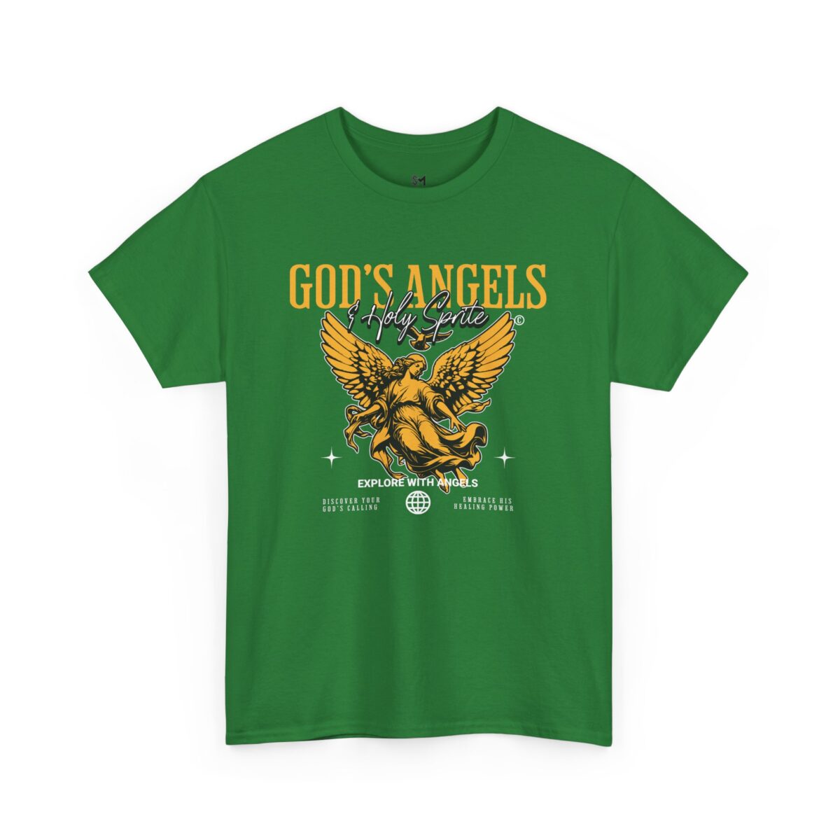 God's angels Unisex Heavy Cotton Tee - Image 23