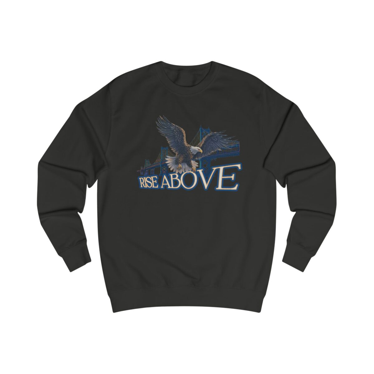 Rise above Unisex Sweatshirt - Image 7