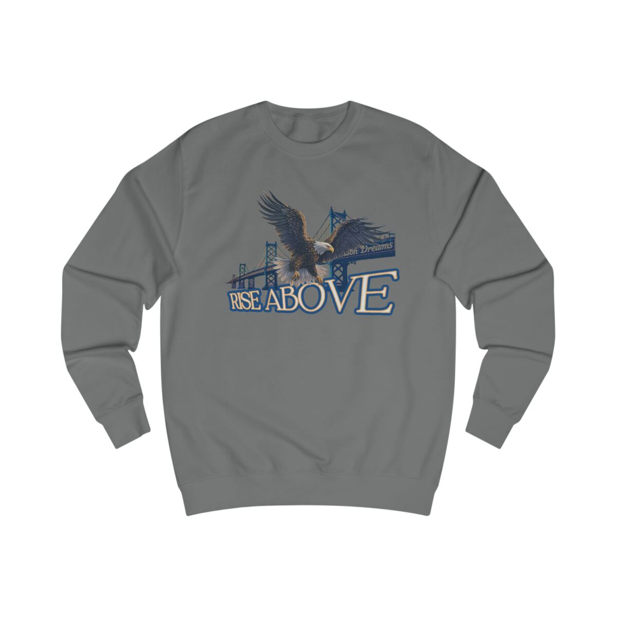Rise above Unisex Sweatshirt - Image 9