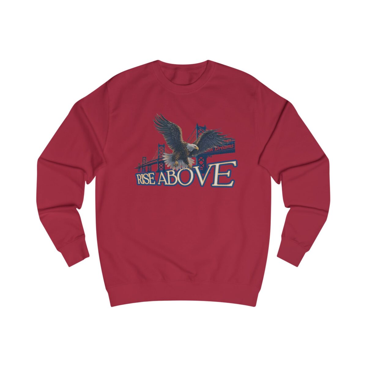 Rise above Unisex Sweatshirt - Image 11
