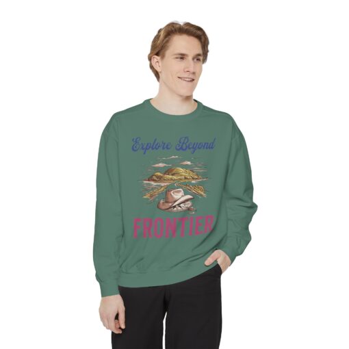 Explore beyond Unisex Garment-Dyed Sweatshirt - Image 11