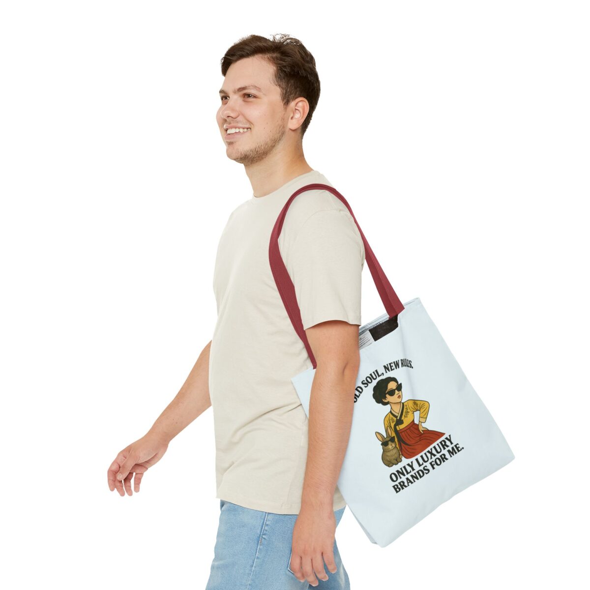 Luxury Vibes Tote Bag | Old Soul, New Rules Design - Image 15