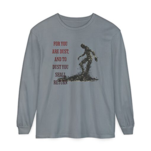 Return to soil Unisex Garment-dyed Long Sleeve T-Shirt - Image 37
