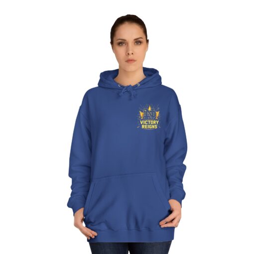 Victory reigns Unisex College Hoodie - Image 16