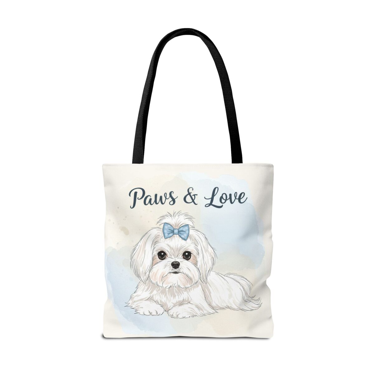 Paws & Love Dog Tote Bag - Cute Pet Lover's Carryall - Image 10