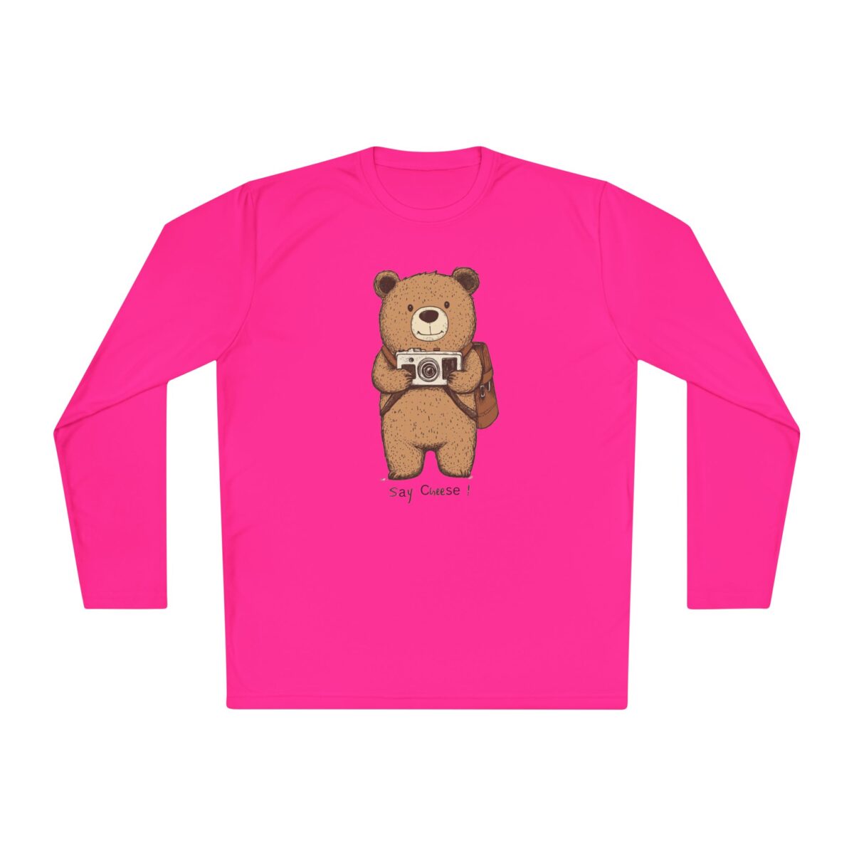 Say cheese Unisex Lightweight Long Sleeve Tee - Image 33