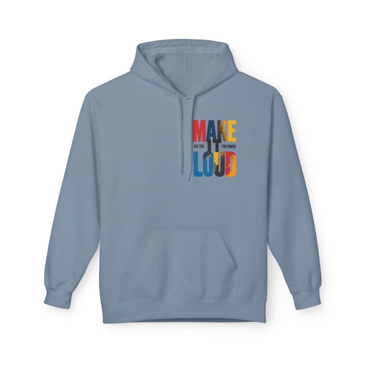 Make it Loud Unisex Midweight Softstyle Fleece Hoodie - Image 25