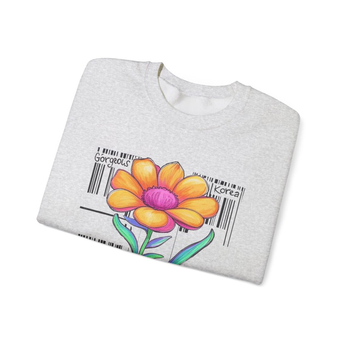 Gorgeous Flower Graphic Sweatshirt | Unisex Crewneck for All Seasons - Image 7
