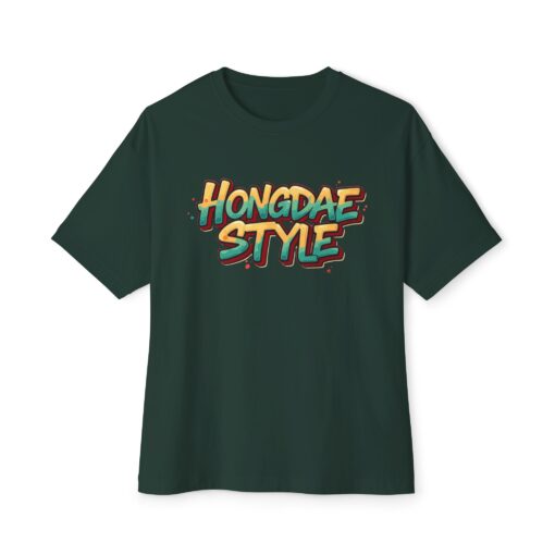 Hongdae style Unisex Oversized Boxy Tee - Image 25
