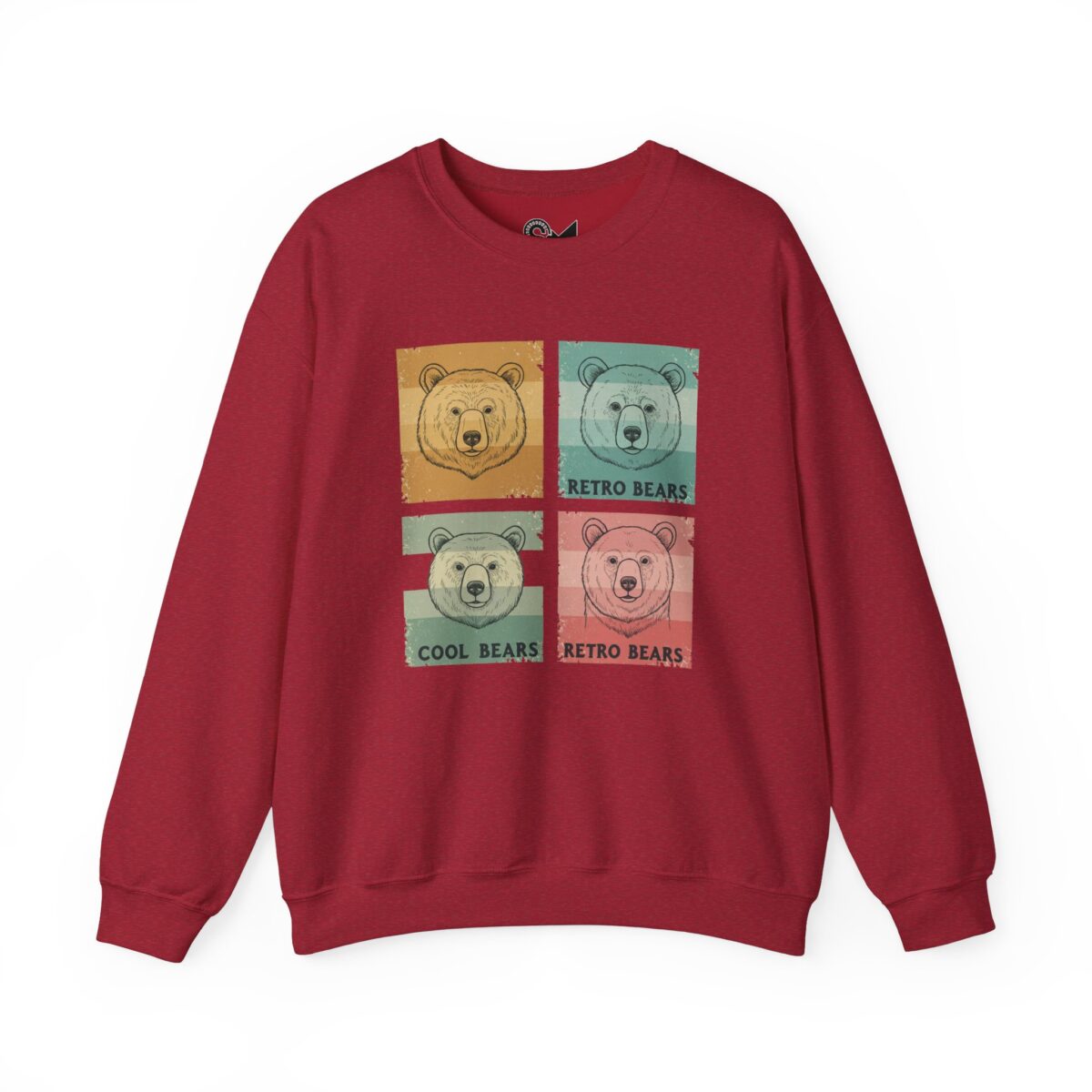 Crewneck Sweatshirt - Retro bears - Image 33