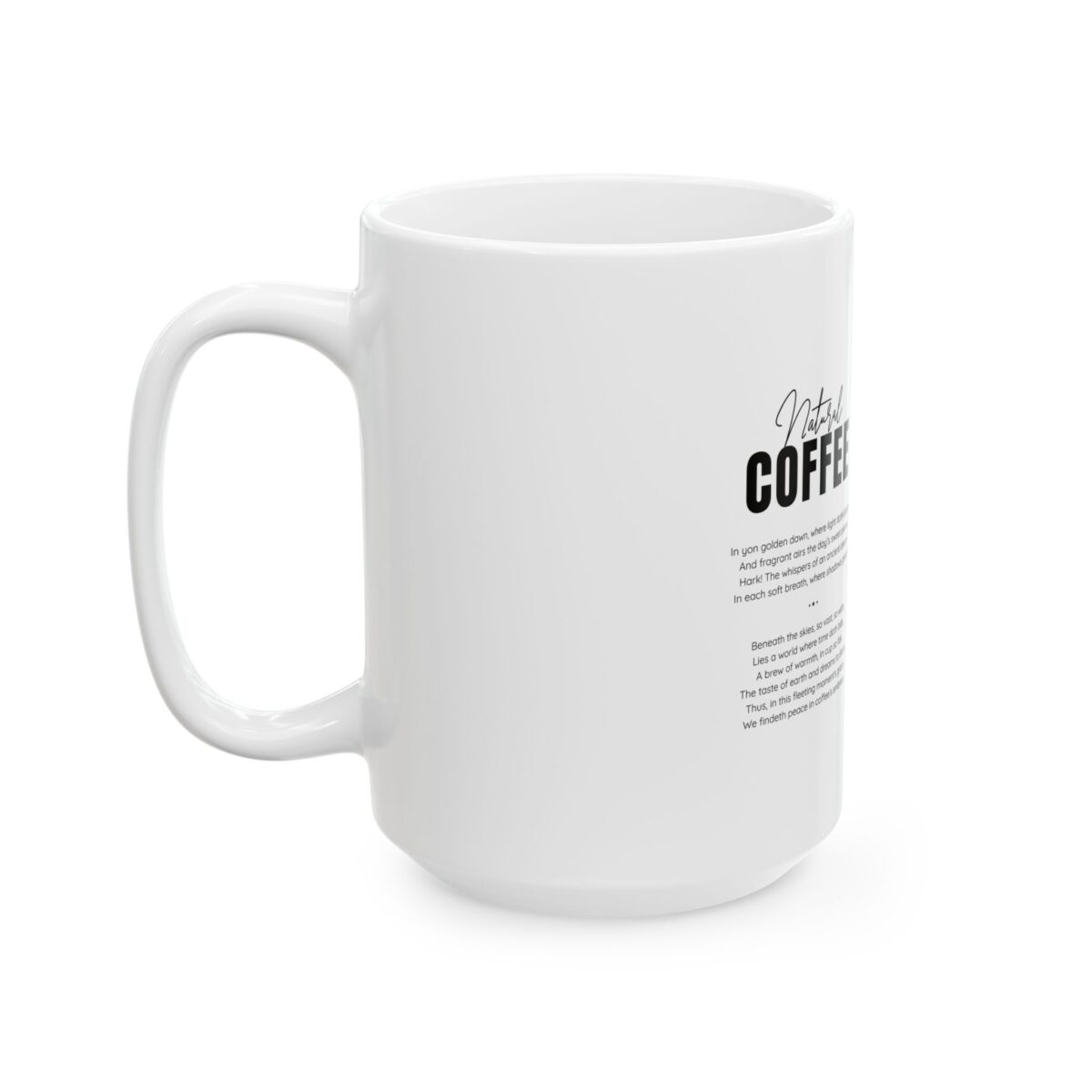 Natural Coffee Ceramic Mug, (11oz, 15oz) - Image 7