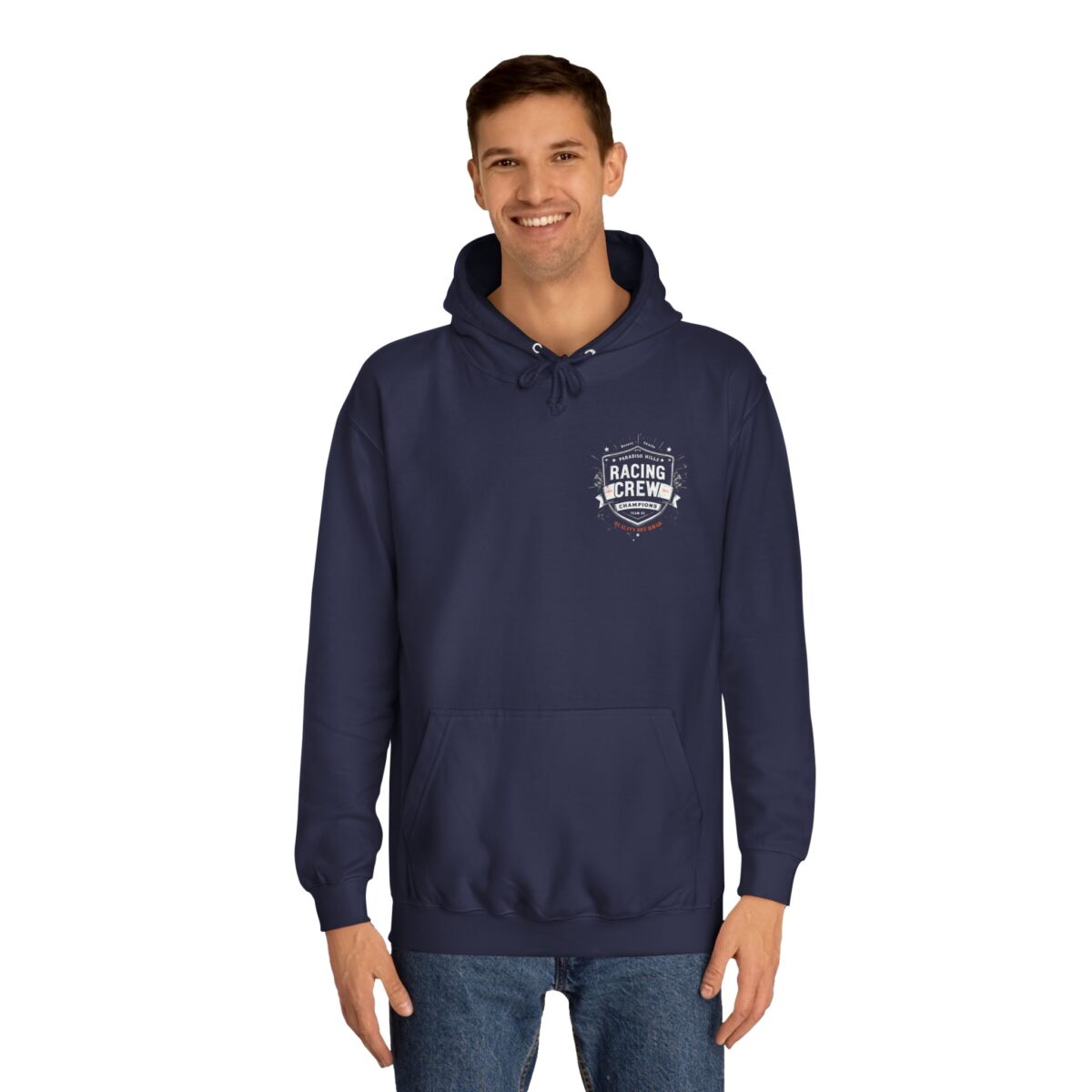 Racing crew Unisex College Hoodie - Image 11