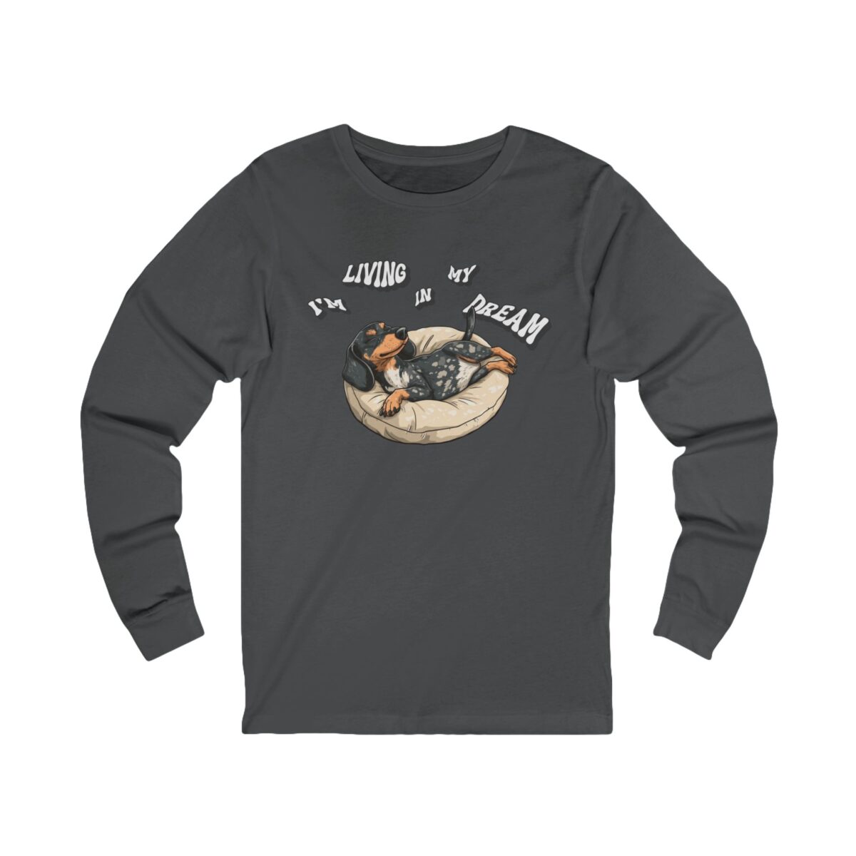 Living in my dream Unisex Jersey Long Sleeve Tee - Image 7