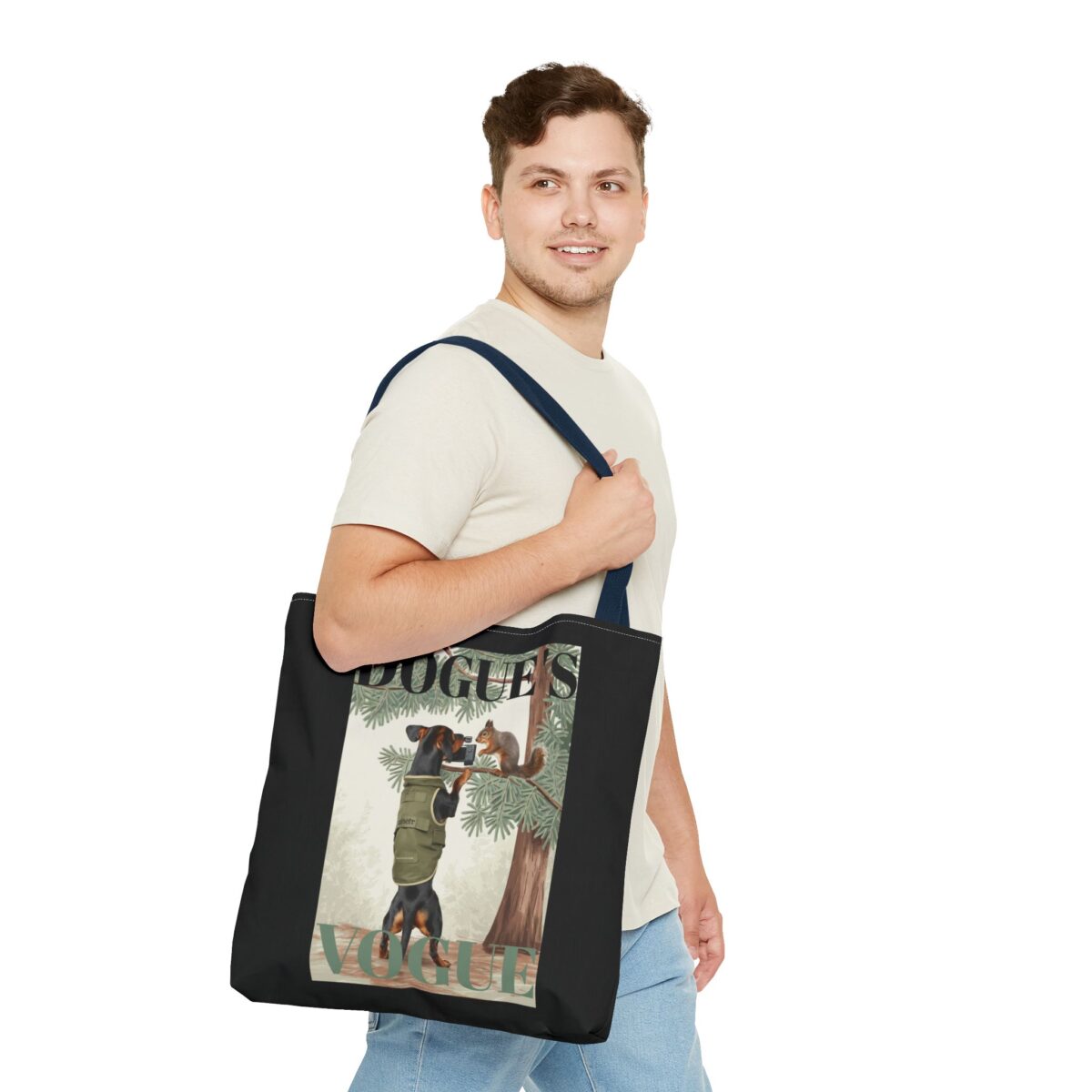 Dogue's Vogue Tote Bag (AOP) - Image 59