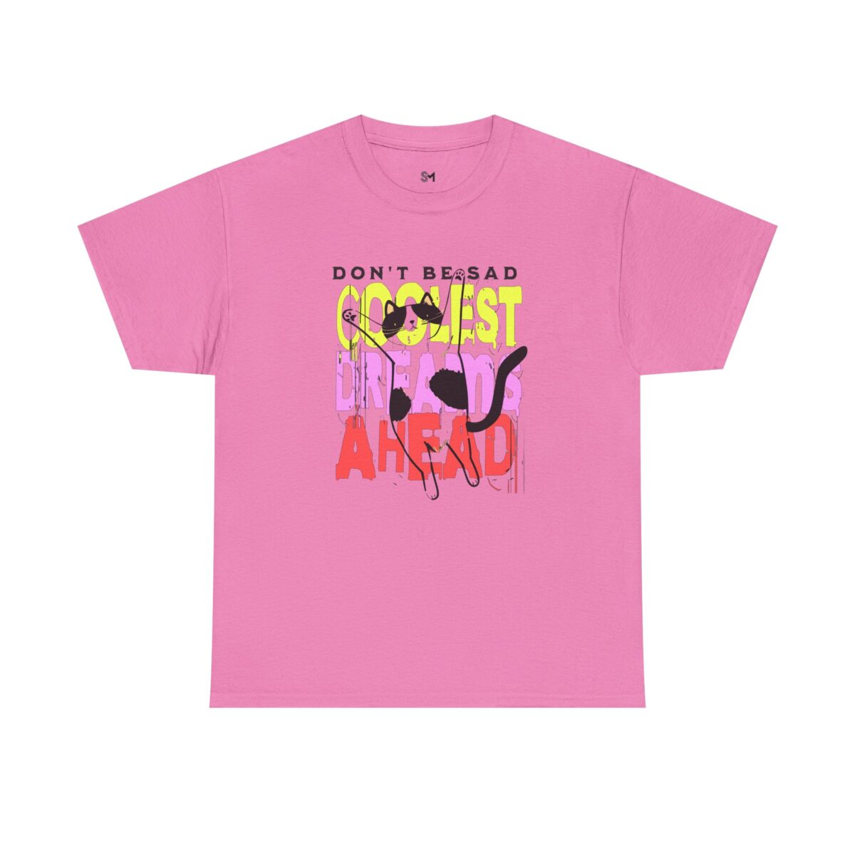 Don't be sad Unisex Heavy Cotton Tee - Image 41