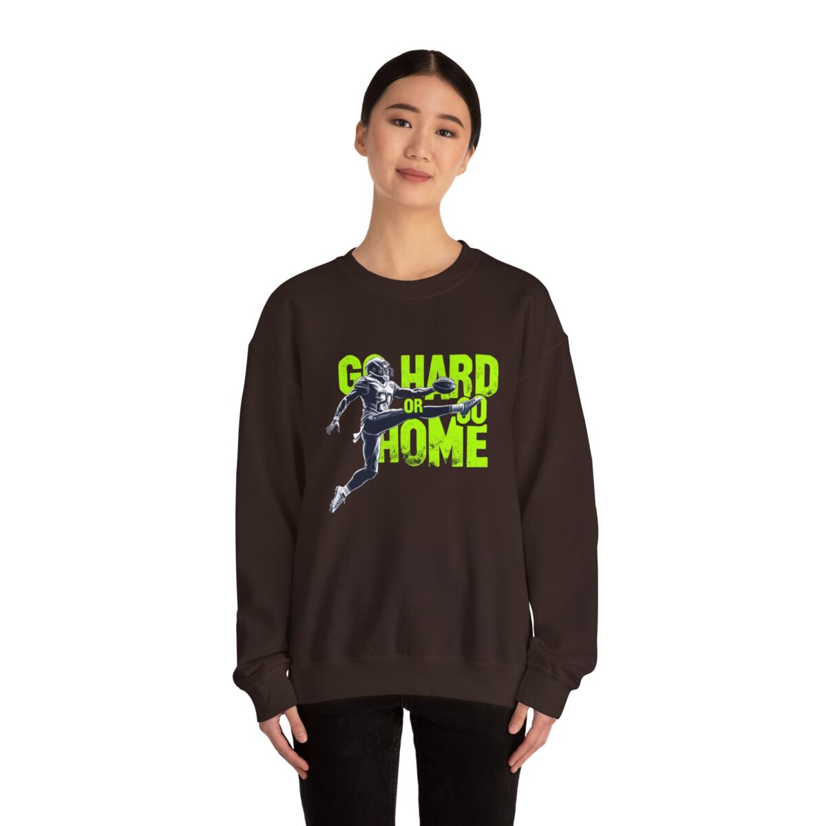 Go hard or go home Unisex Heavy Blend™ Crewneck Sweatshirt - Image 8