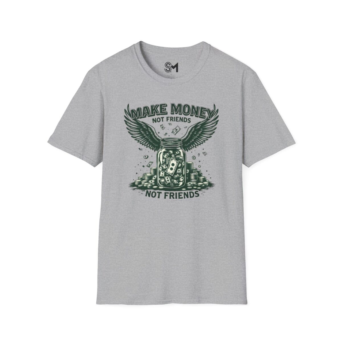 Make Money Unisex Softstyle T-Shirt - Image 13