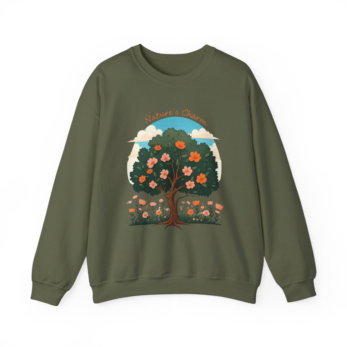 Nature's Charm Unisex Heavy Blend™ Crewneck Sweatshirt - Image 9