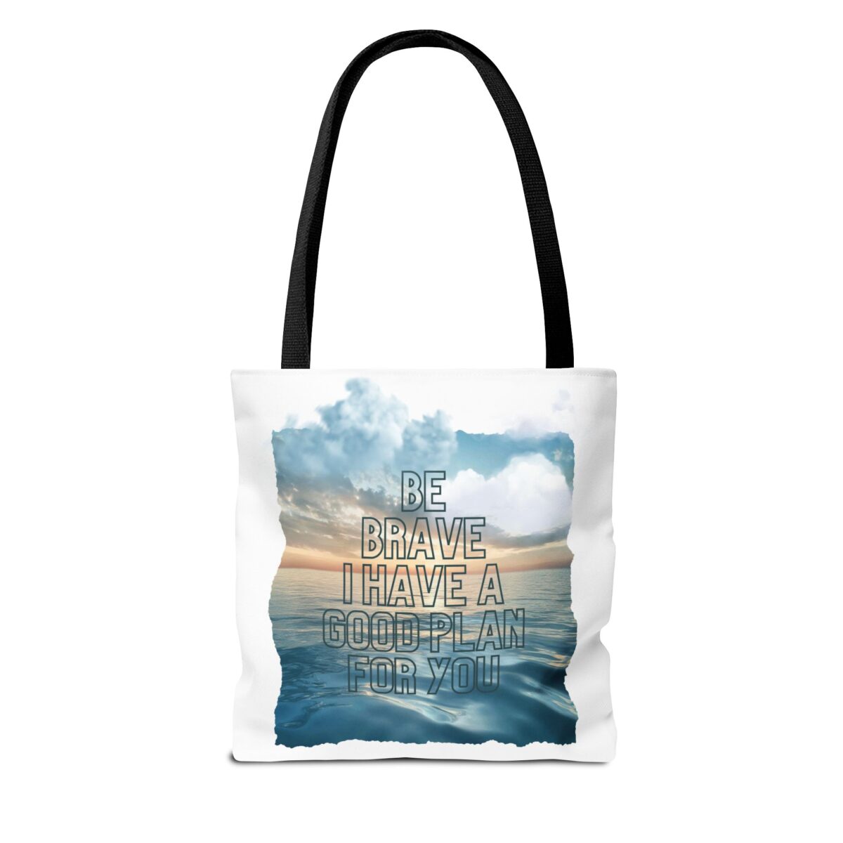 Be brave Tote Bag (AOP) - Image 2