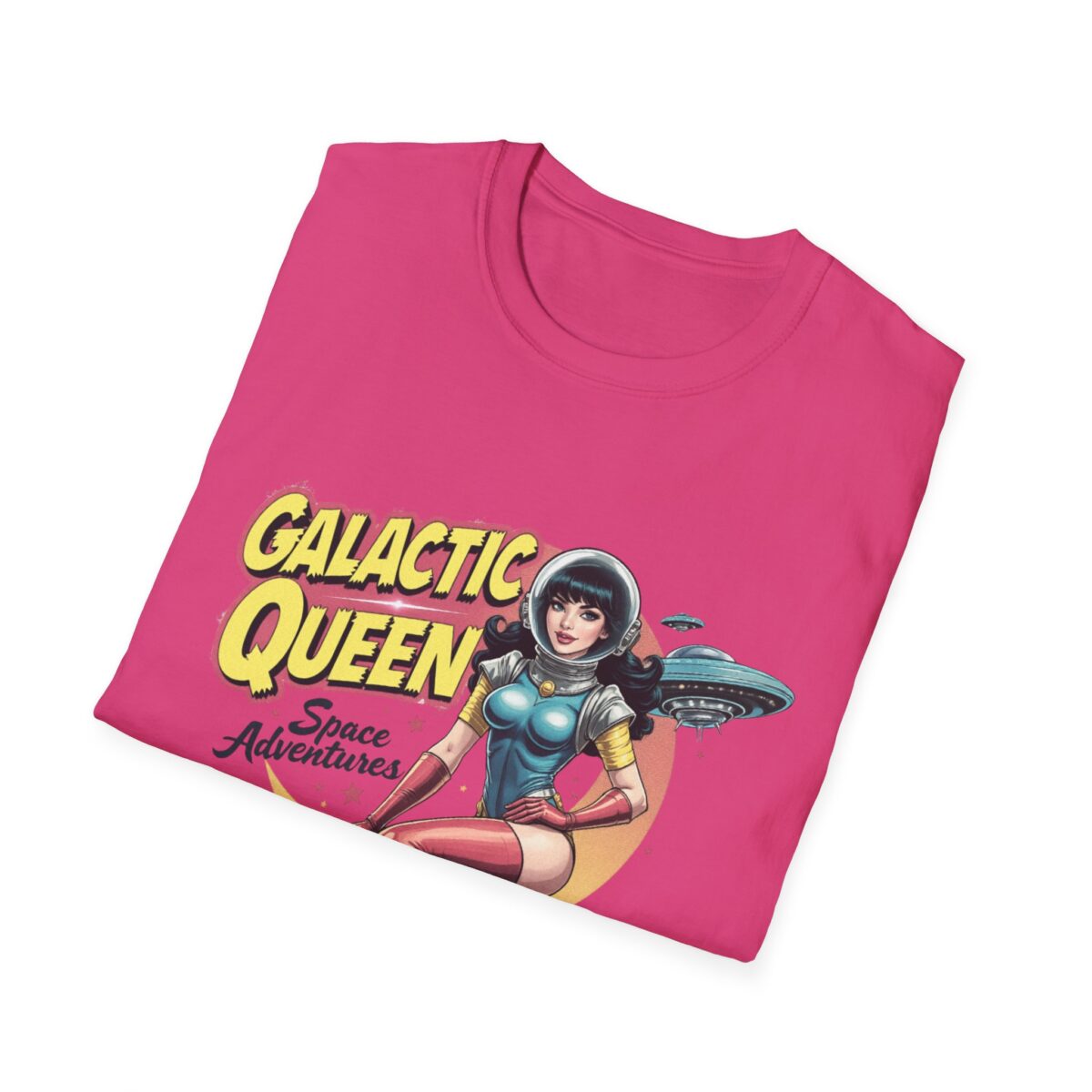 Galactic Queen Graphic T-Shirt – Fun Space Adventures for Cosmic Dreamers - Image 24