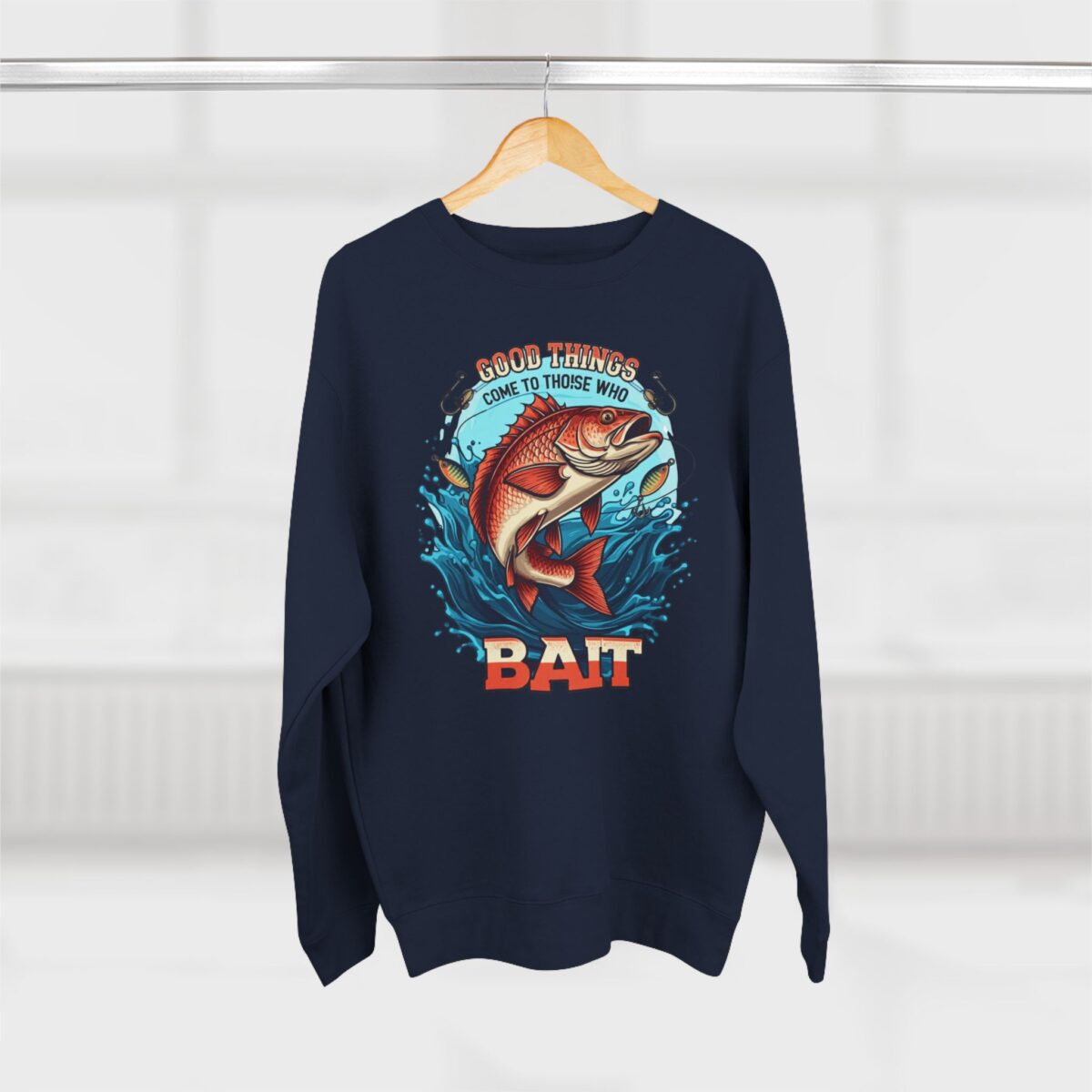 GOOD THINGS COME TO THOSE WHO BAIT Unisex Crewneck Sweatshirt - Image 16