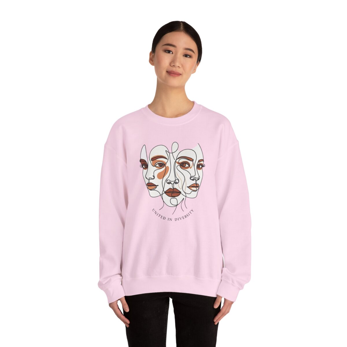 United in Diversity Unisex Heavy Blend™ Crewneck Sweatshirt - Image 28