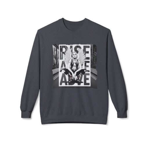 Rise Above Unisex Midweight Softstyle Fleece Crewneck Sweatshirt - Image 9