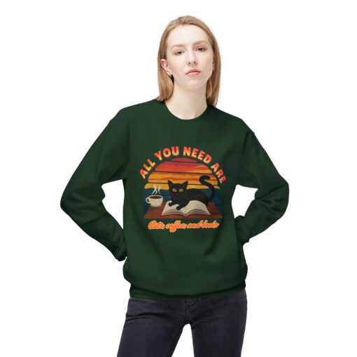 All you need are Unisex Midweight Softstyle Fleece Crewneck Sweatshirt - Image 23