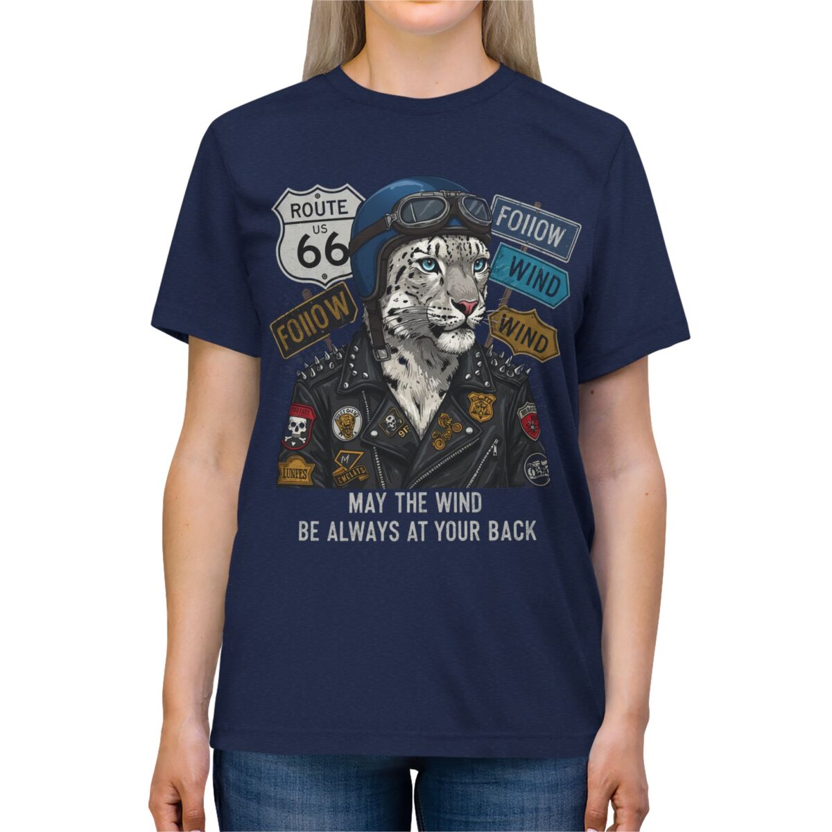 Follow the Wind Unisex Triblend Tee - Image 15
