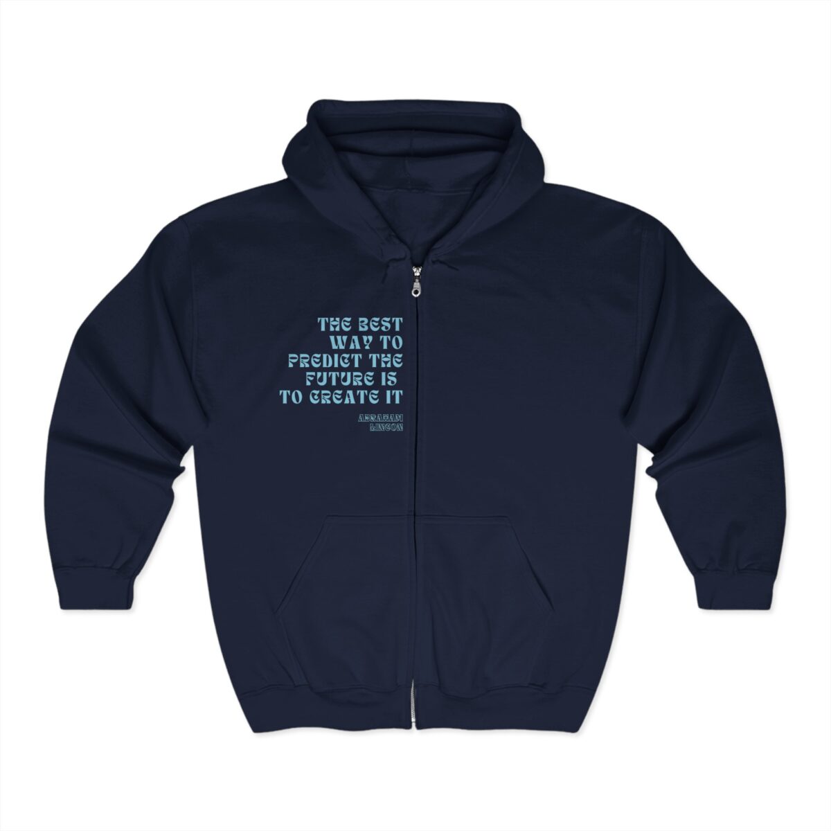 Creat the future Unisex Heavy Blend™ Full Zip Hooded Sweatshirt - Image 5