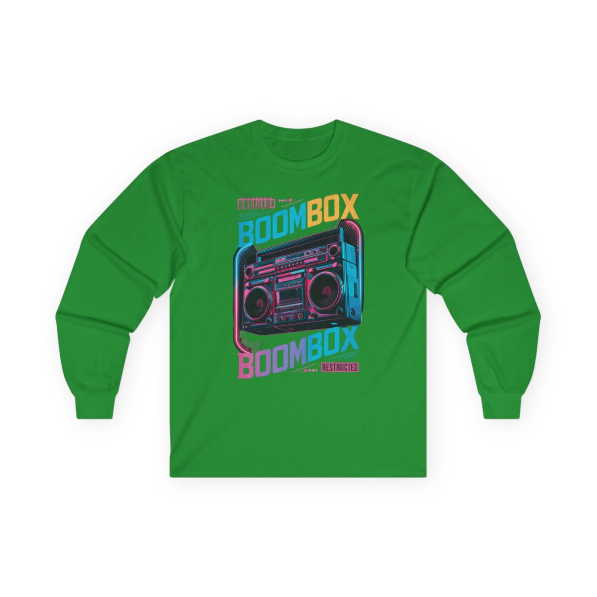 Boom box Unisex Ultra Cotton Long Sleeve Tee - Image 25