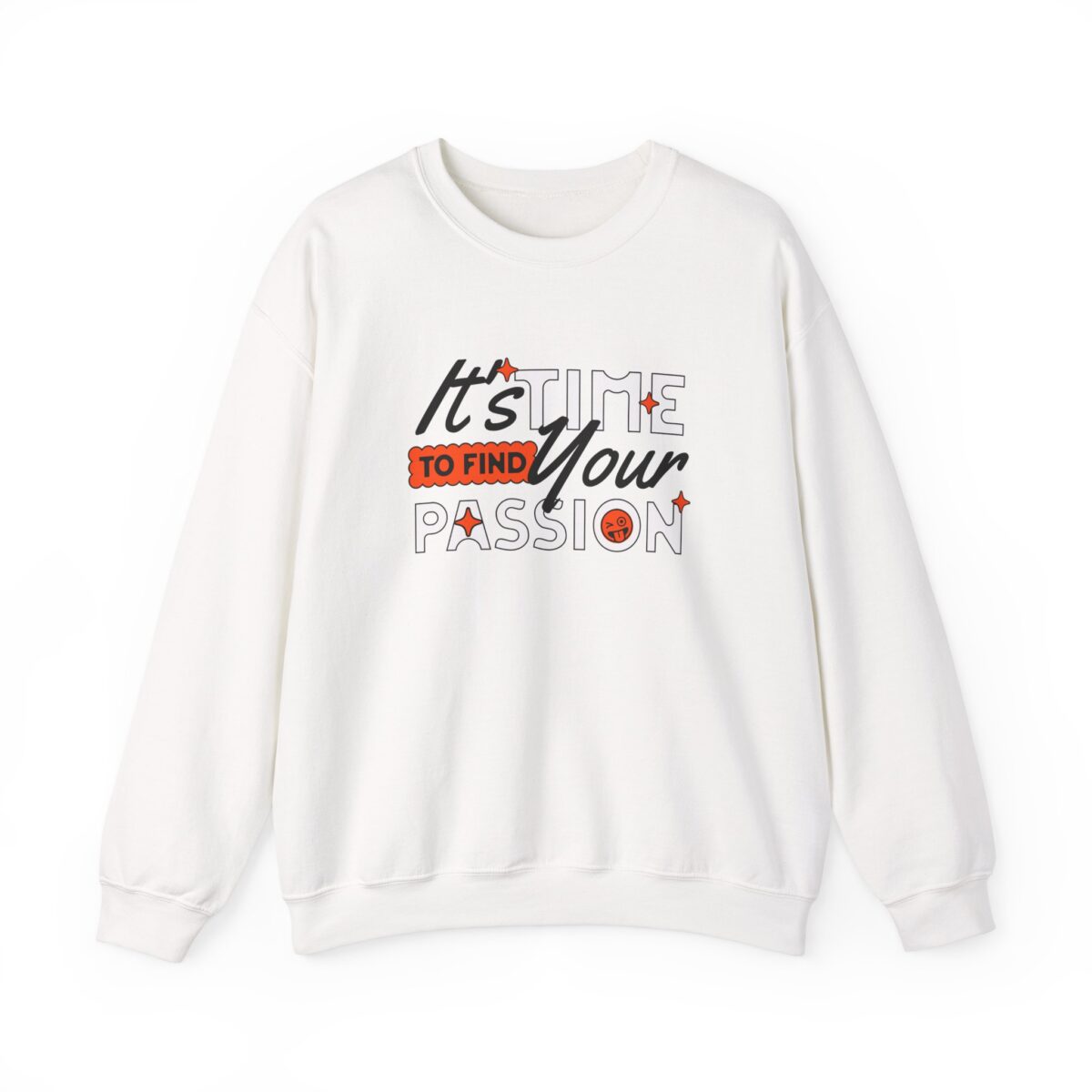 It's time find your passion Unisex Heavy Blend™ Crewneck Sweatshirt