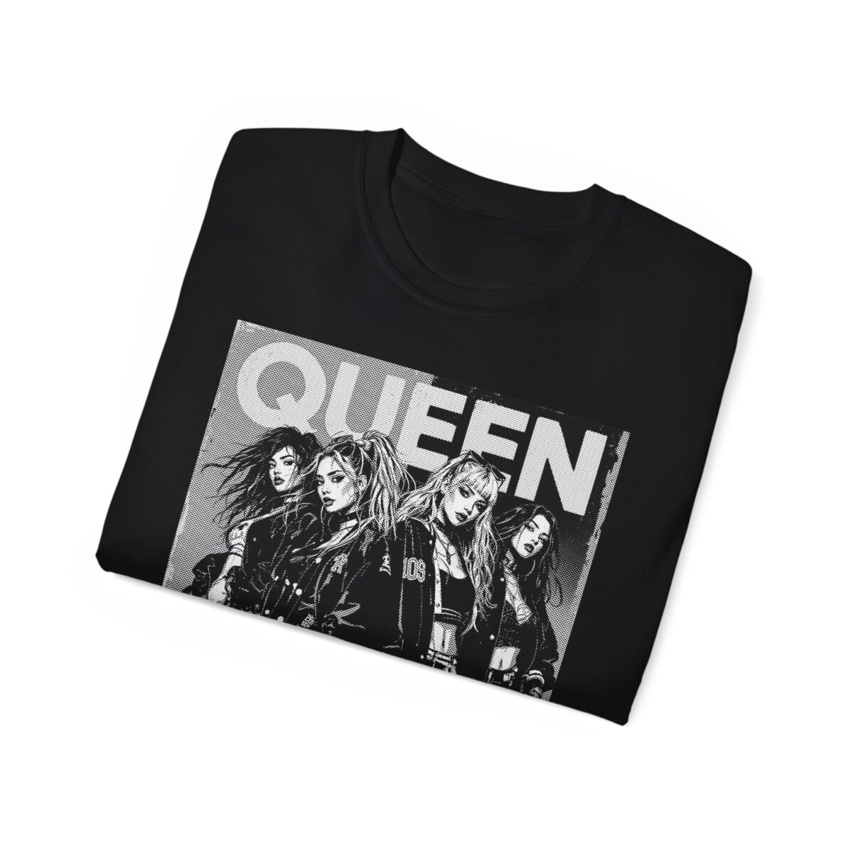 Born To Slay Black Unisex Ultra Cotton Tee - Empowering Graphic T-Shirt for Fashion Lovers - Image 4
