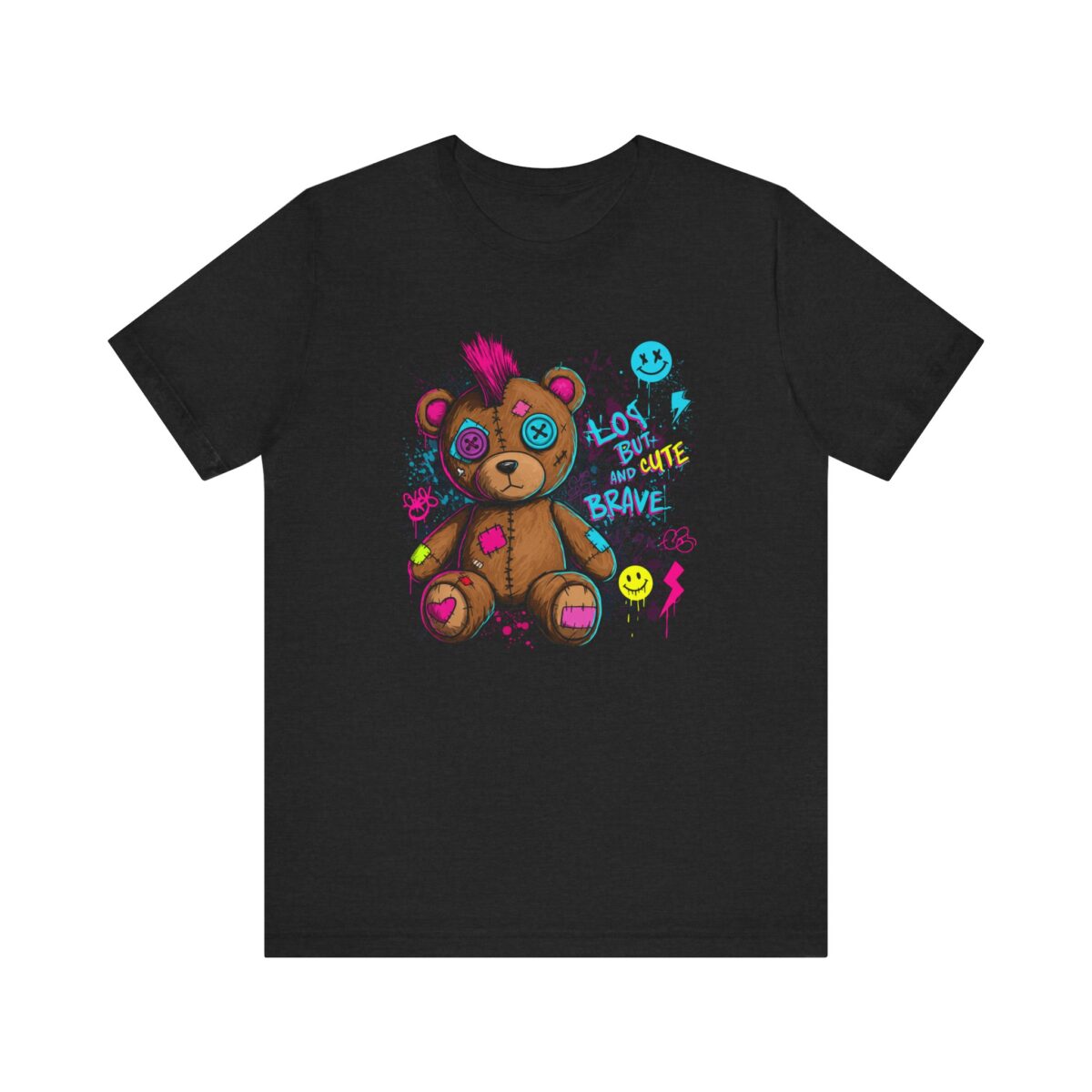 Lost but cute and brave Unisex Jersey Short Sleeve Tee - Image 9