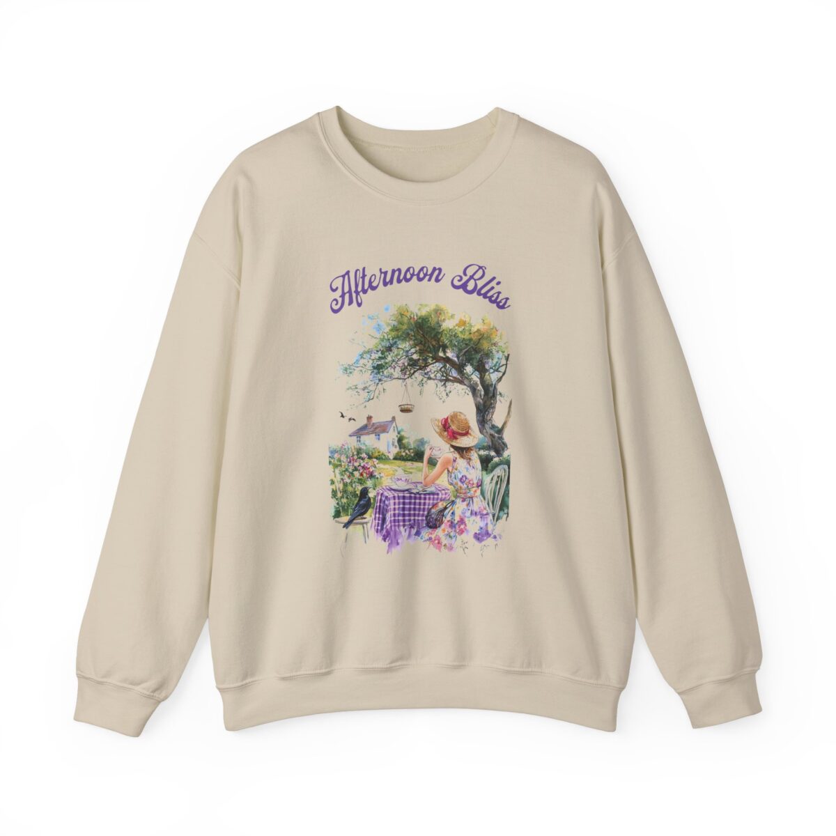 Afternoon Bliss Unisex Heavy Blend™ Crewneck Sweatshirt - Image 9