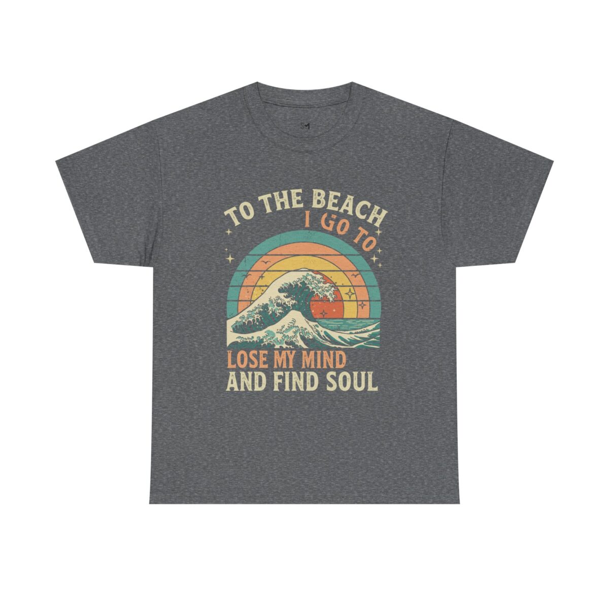 To the beach Unisex Heavy Cotton Tee - Image 9