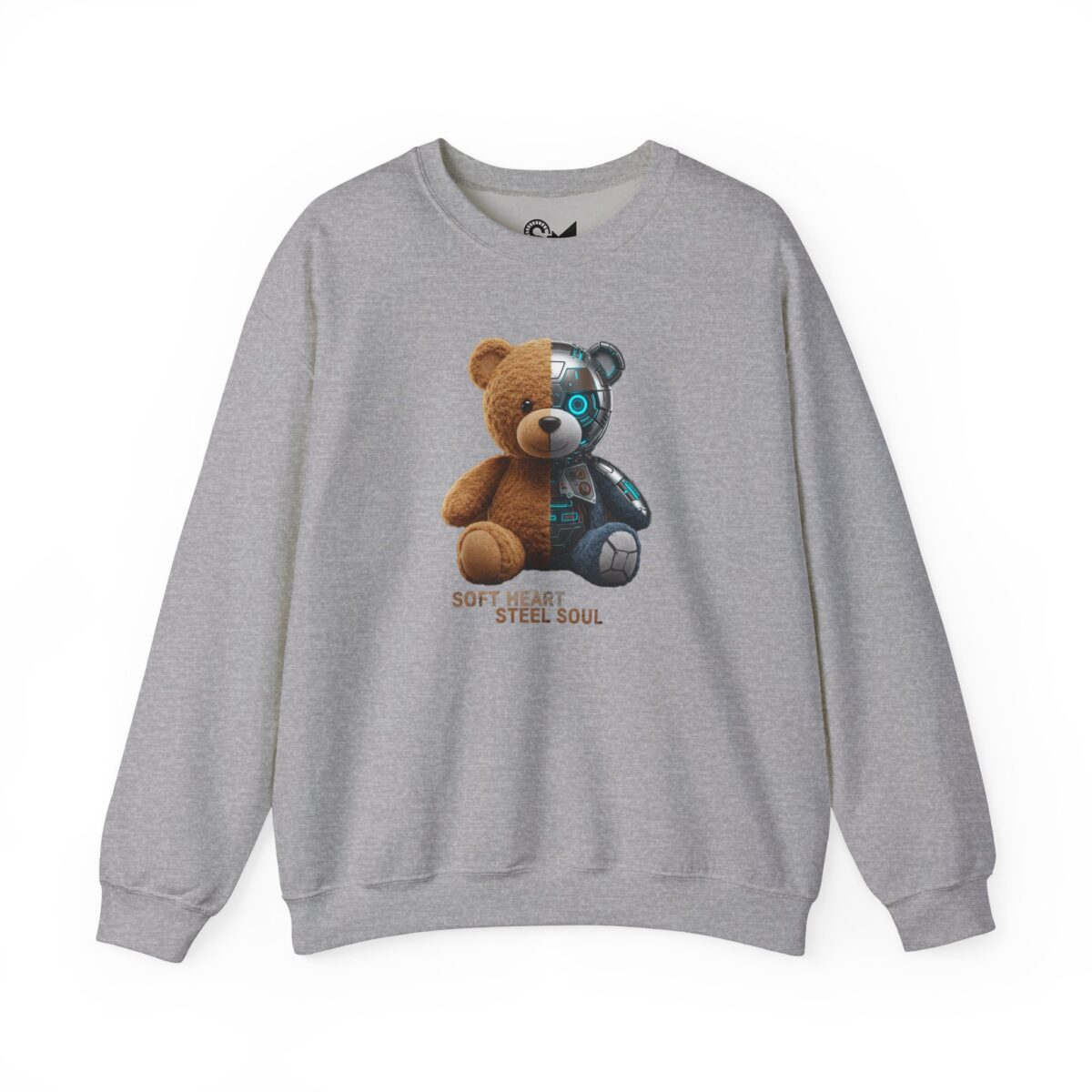 SOFT HEART, STEEL SOUL Unisex Heavy Blend™ Crewneck Sweatshirt - Image 13