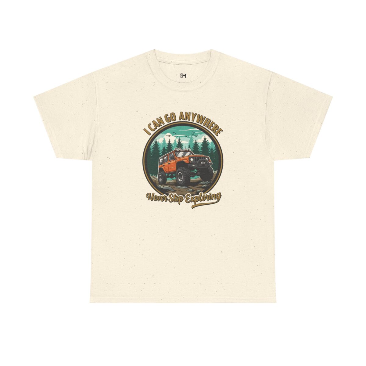 I can go anywhere Unisex Heavy Cotton Tee - Image 13