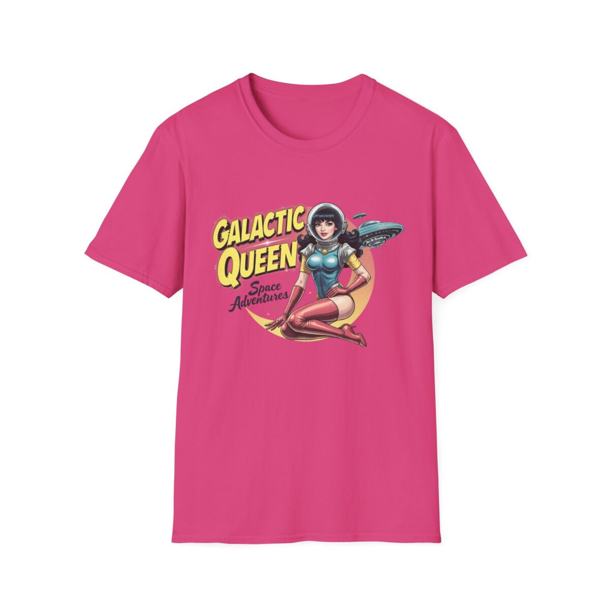 Galactic Queen Graphic T-Shirt – Fun Space Adventures for Cosmic Dreamers - Image 21