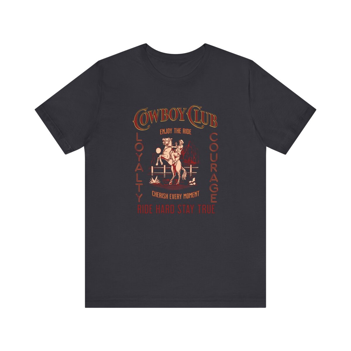 Cowboy club Unisex Jersey Short Sleeve Tee - Image 21