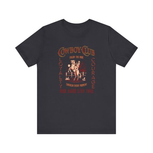 Cowboy club Unisex Jersey Short Sleeve Tee - Image 21