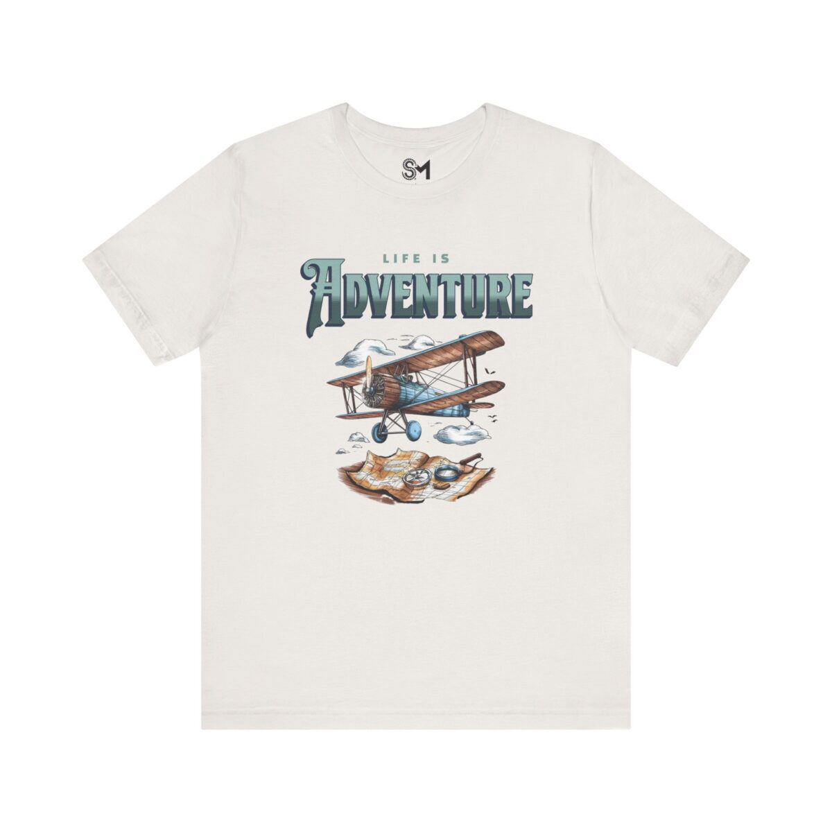 Life is adventure Unisex Jersey Short Sleeve Tee - Image 5