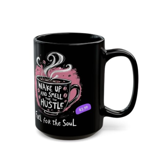 Fuel for the Soul Black Mug (11oz, 15oz) - Image 6