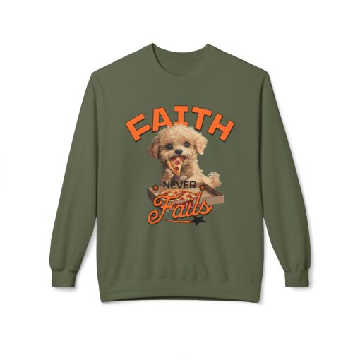 Faith never fails Unisex Midweight Softstyle Fleece Crewneck Sweatshirt - Image 17