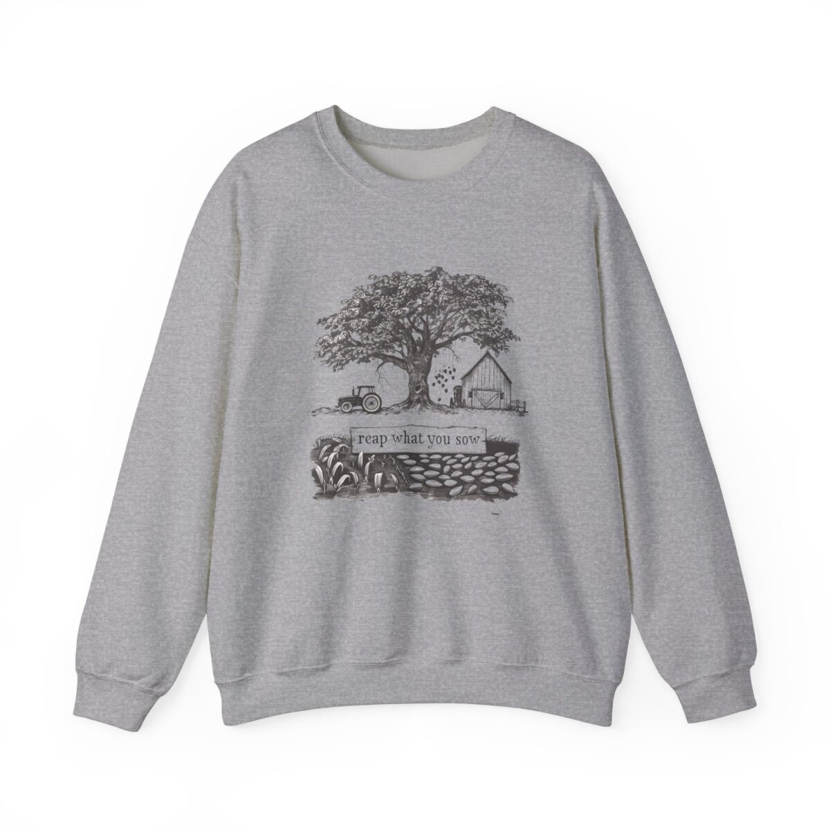 Reap what you sow Unisex Heavy Blend™ Crewneck Sweatshirt - Image 5