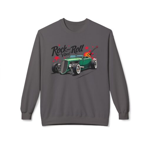 Rock & Roll Vibes Unisex Midweight Softstyle Fleece Crewneck Sweatshirt - Image 29